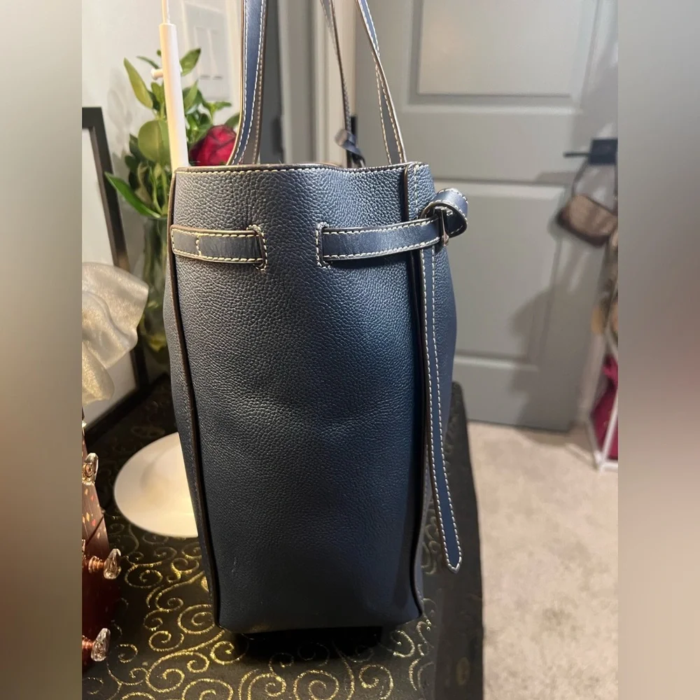 Michael Kors Navy Blue Tote Bag